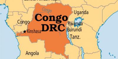 Χάρτης της λαϊκής δημοκρατίας του κονγκό